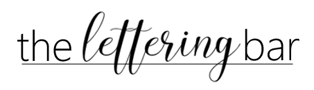 The Lettering Bar | Florida Calligrapher and Engraver
